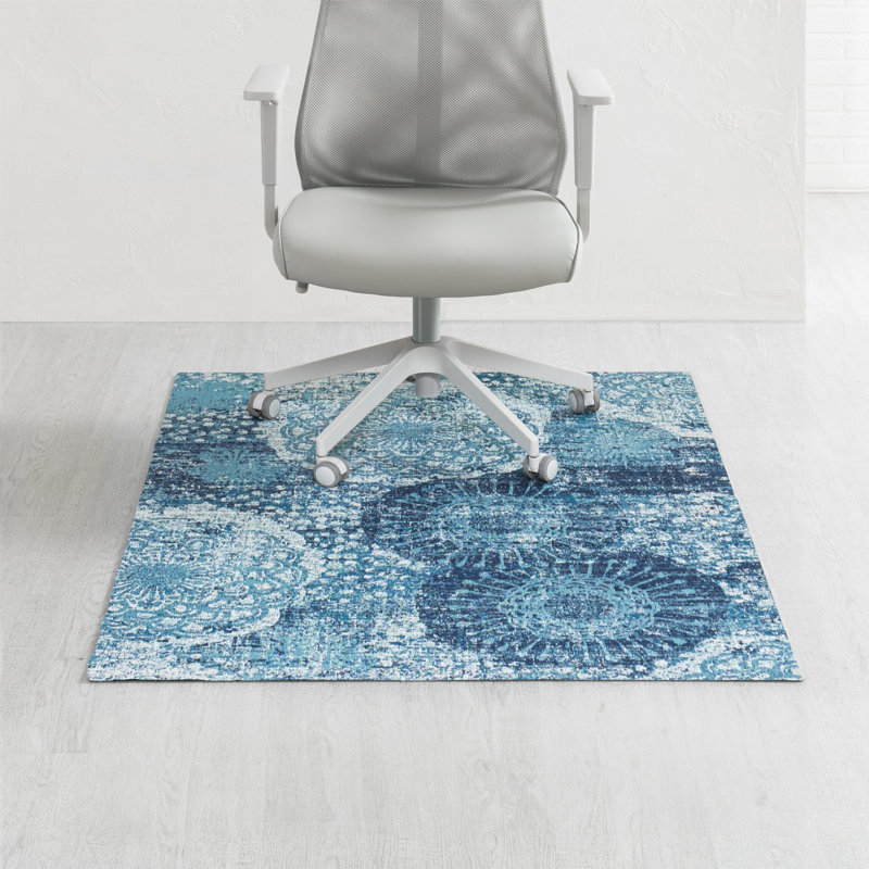 Maldives Carpet Straight Rectangular Chair Mat, 0.5" H x 54" W x 40" D
