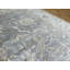 Tapis gris / bleu en laine noué à la main de conception unique 8 pi 3 po x 9 pi 10 po Broadhurst