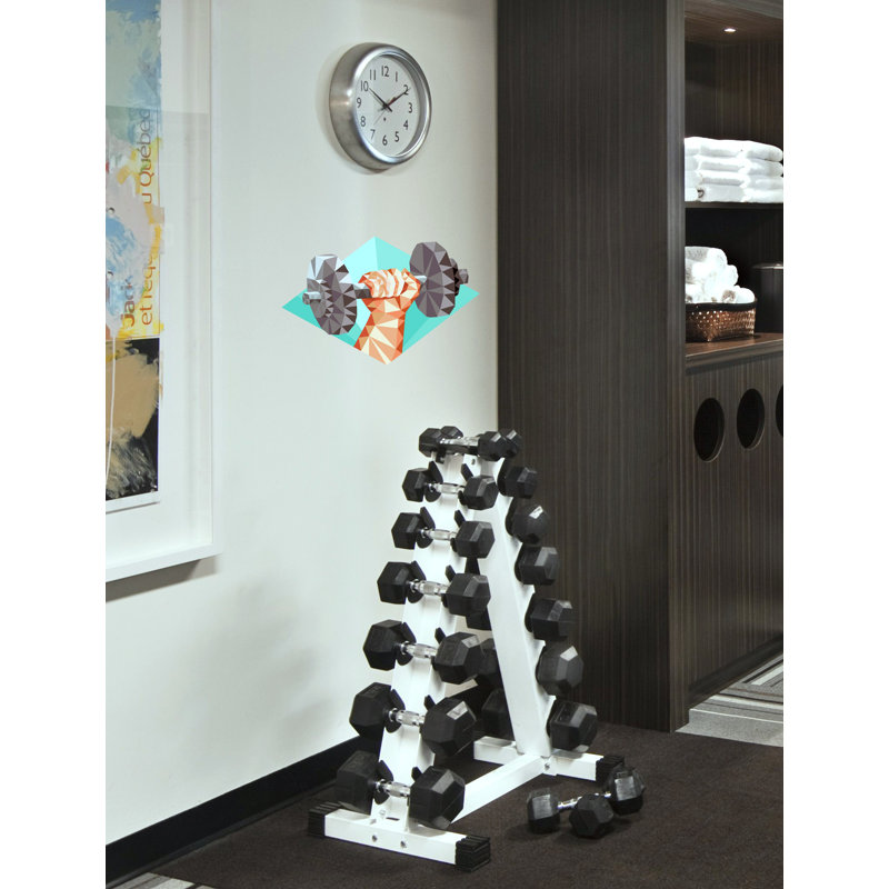 Adhésif décoratif pour salle de musculation, H 10 po x L 15 po
