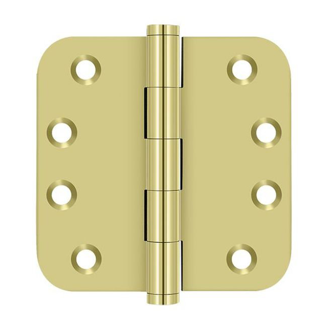 Steel Hinge, Polished Brass, Solid Brass