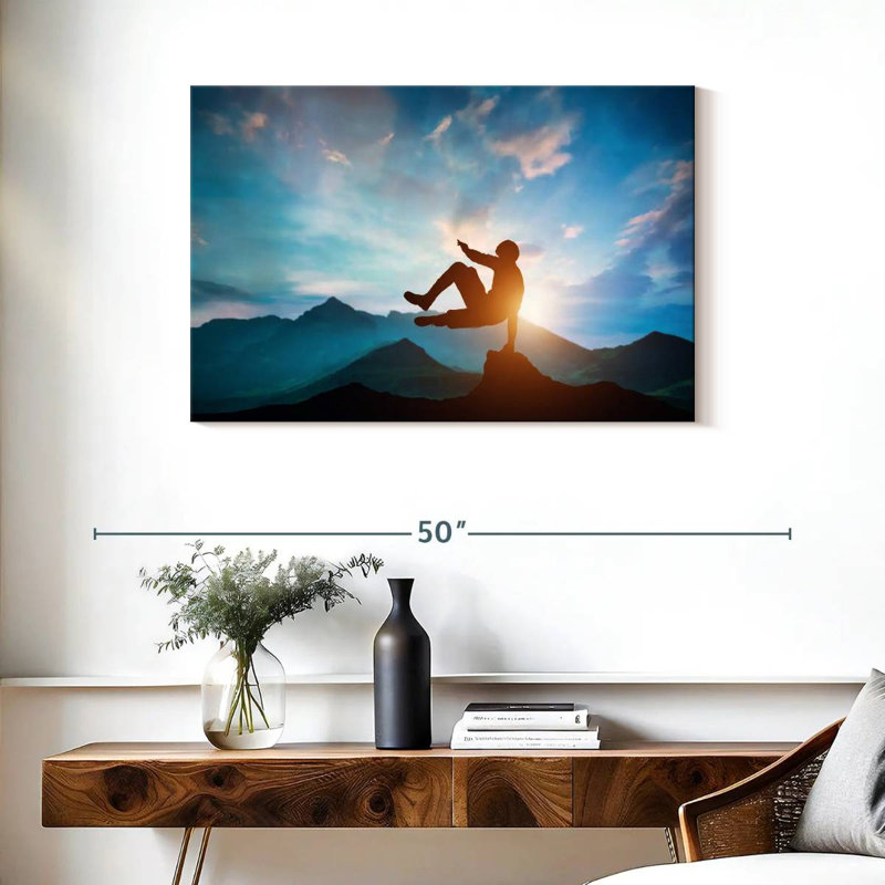 Sireci Rock Leap, 24" H x 36" W