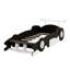 Lit plateforme Race Car, roues incluses-129230363