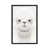 Toile avec cadre noir