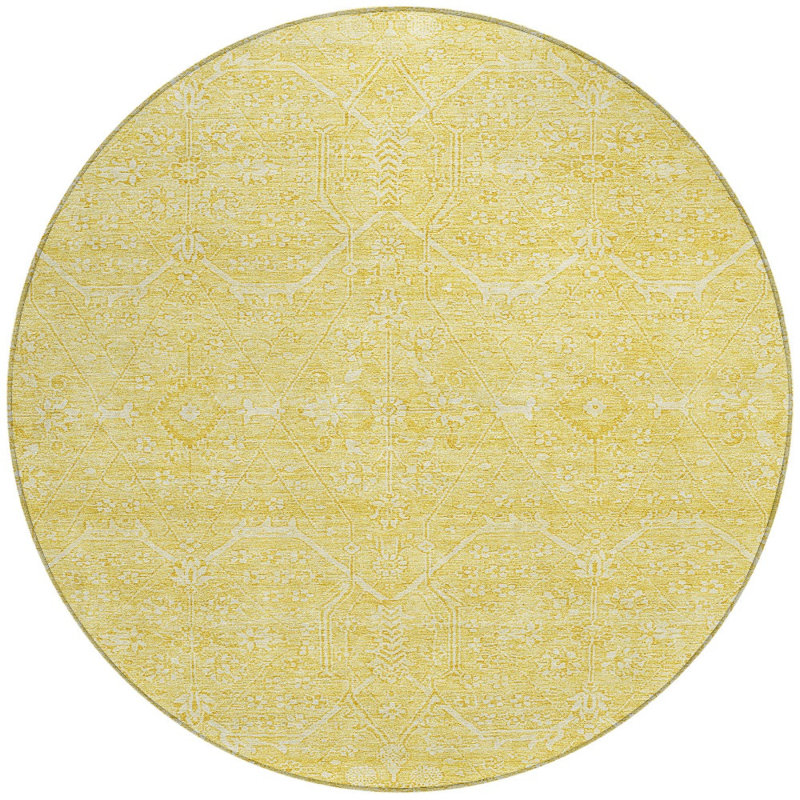 Tapis rond 8 po