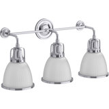 Hauksbee Three-Light Bell Sconce