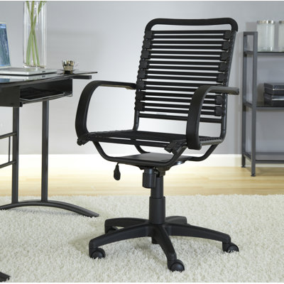 Chaise de travail pivotante à hauteur réglable de 23 po Rossini