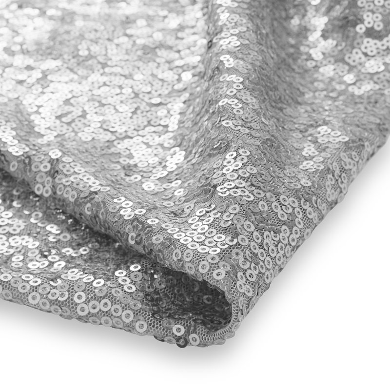 Rideaux à paillettes, Argent