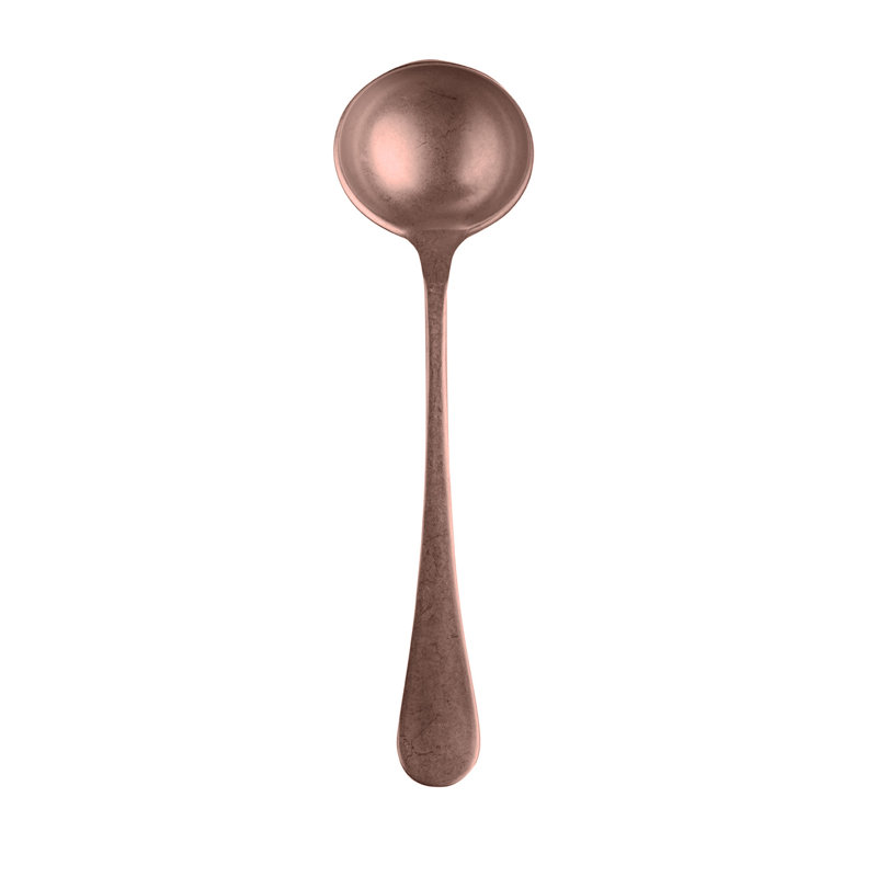 Vintage 3 - Piece Stainless Steel Hostess Set, Bronze