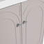 Meuble-lavabo autoportant et 3 portes d'armoire et lavabo, meuble-lavabo de salle de bain-113448619-113448621