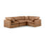 Canapé modulaire en similicuir 4 pièces Itala-94482395