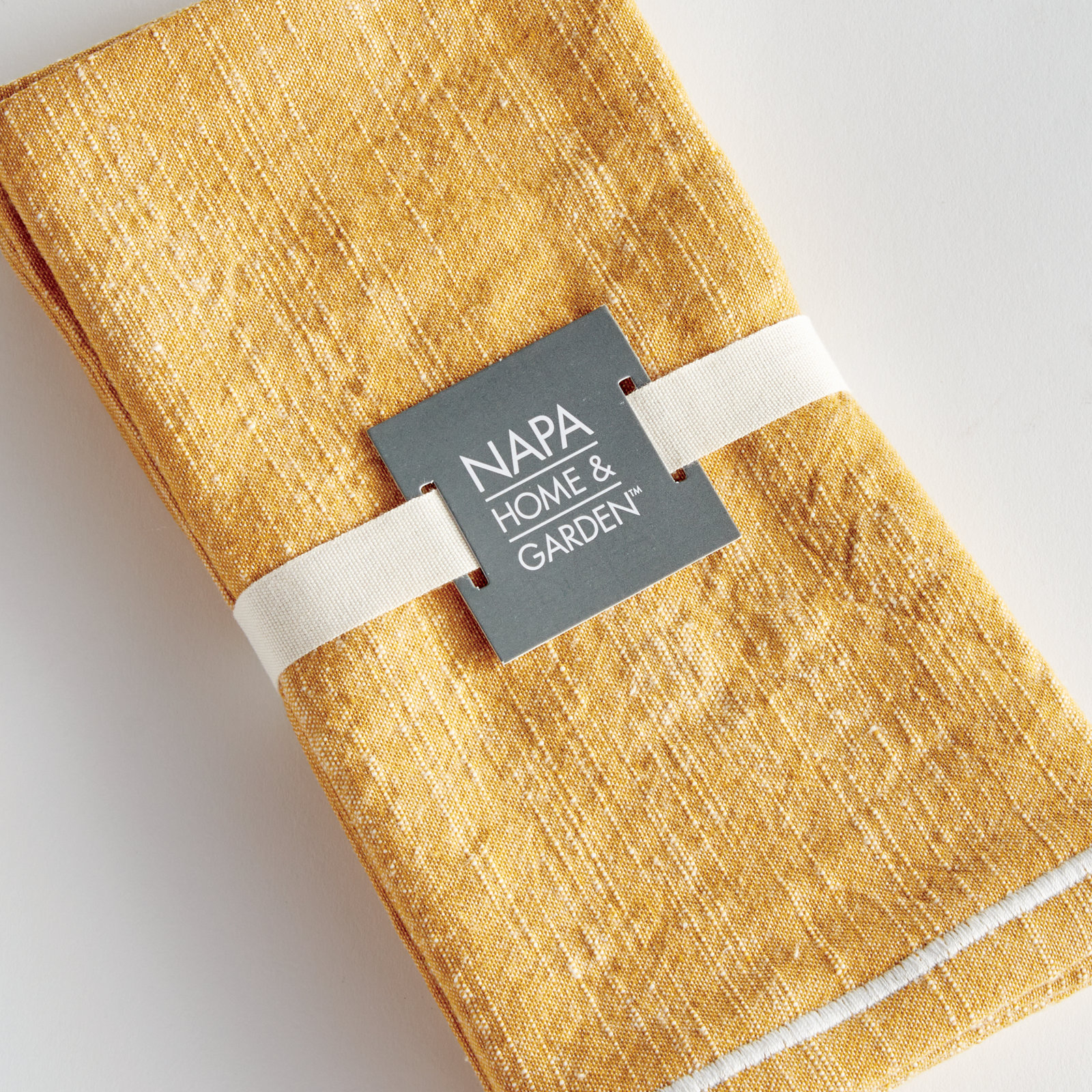 Nigel Napkin, Ochre/White
