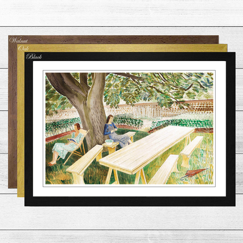 Eric Ravilious - Single Picture Frame Painting, Oak
