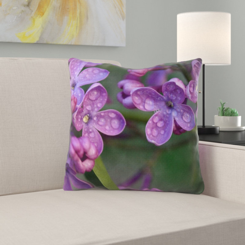 Coussin lilas