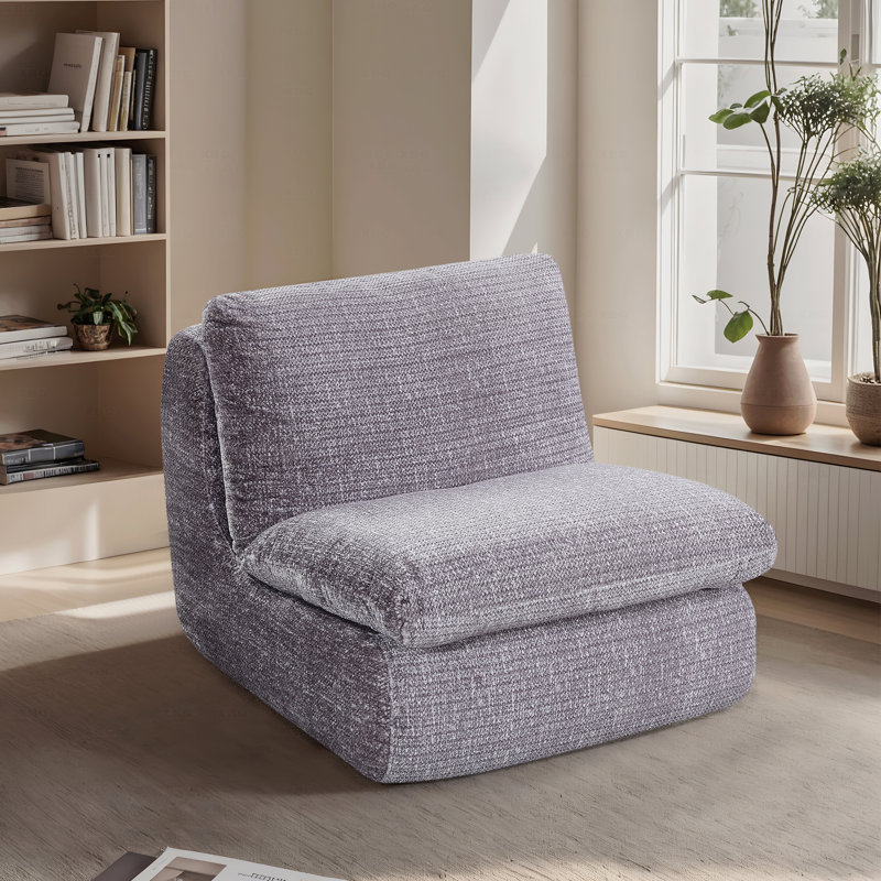 Fauteuil d'appoint à compression complète, Gris