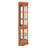 5-Shelf Corner Curio Cabinet With - Lighting In 5 Shelves And Luminous-523067802