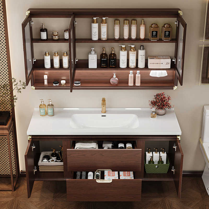 Chinese ancient style bathroom cabinet