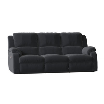 Cagney Upholstered 89'' Power Reclining Sofa