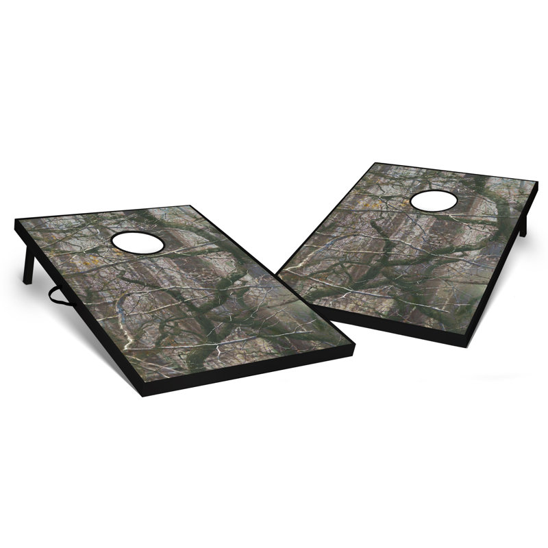 2' X 3' Wooded Camo Tailgate Size Cornhole Set