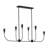 Maya Six Light Linear Chandelier from Generation Lighting -597046542