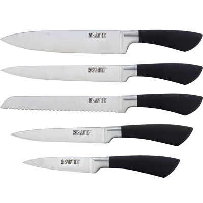 Sabatier Maison 6 Piece Stainless Steel Assorted Knife Set
