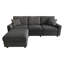 3 Seater Chenille Sofa-425021926