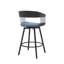 Tabouret de comptoir pivotant de 27 po Vera