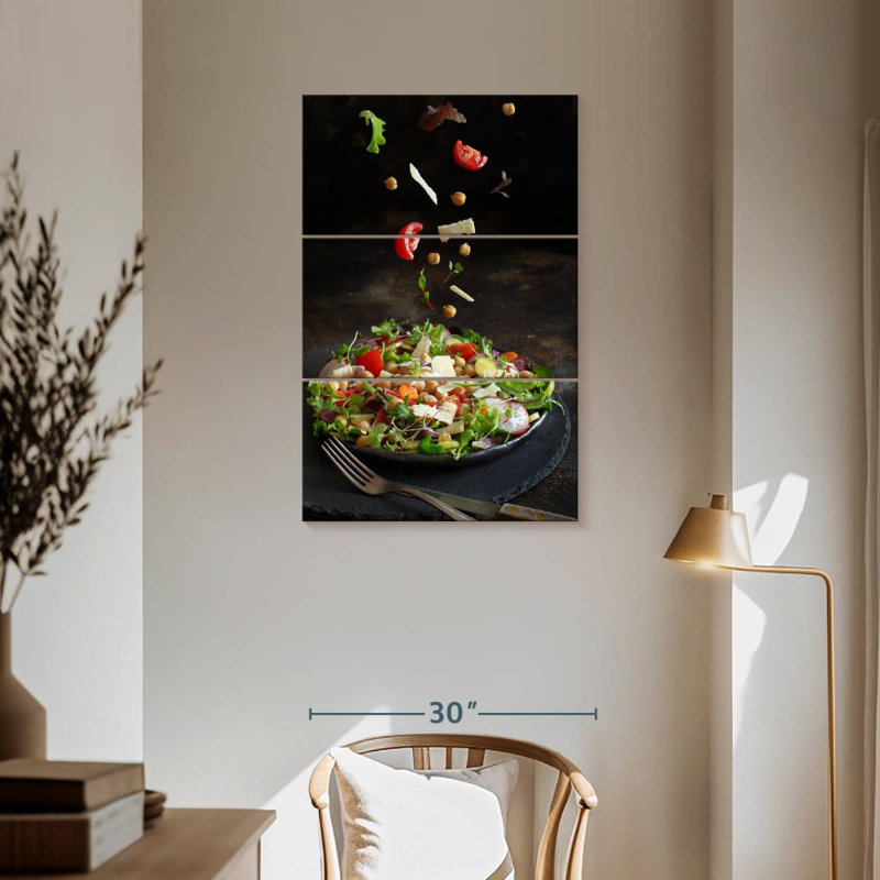 Yarlin Chickpea Salad, 57" H x 36" W
