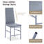 Nurques 114.3cm H Upholstered Metal Parsons Chair-420008681-420008605