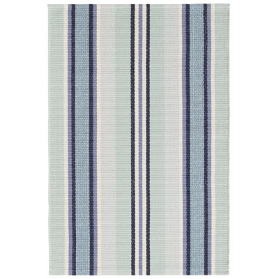 Barbados Stripe Handwoven Cotton Rug