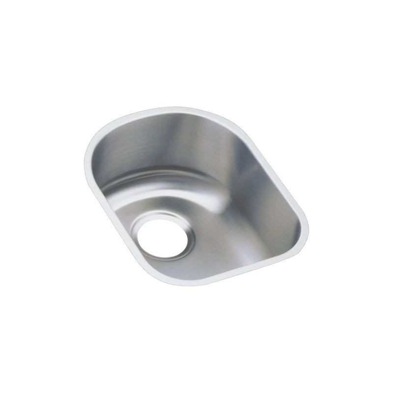 Évier de cuisine encastrable L 14 po x l 17,5 po Lustertone