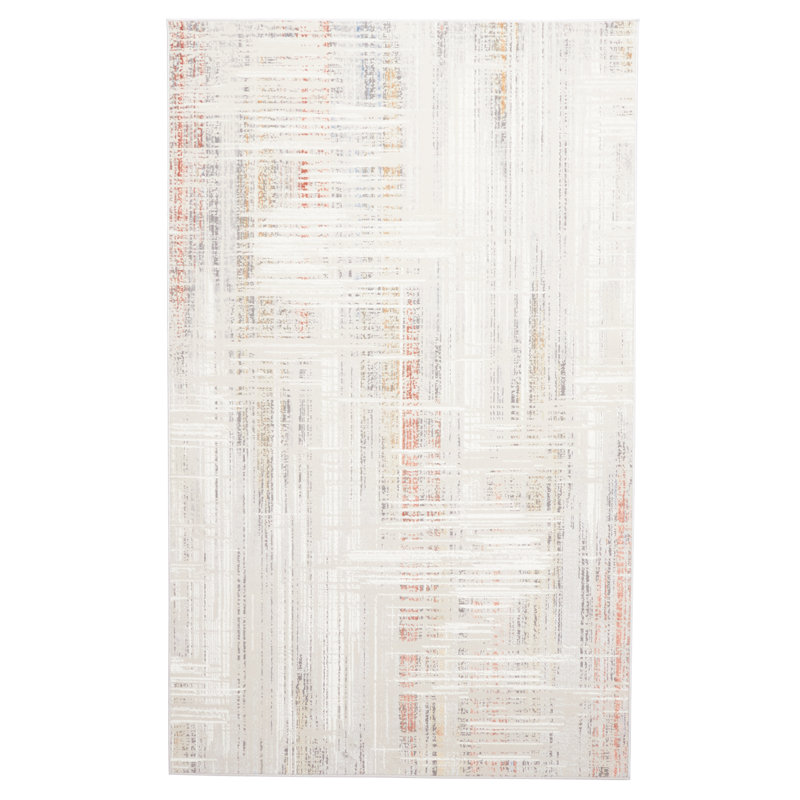 Quinn Grey Rug 5'0" x 8'0", Rectangle 5' x 8'