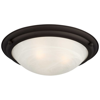 Aguajito 15.5" Simple Bowl Flush Mount