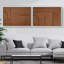«Green Tropical Jungle Leaf Collage», 2 pièces-98554408-98554406
