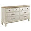 Commode double 8 tiroirs Lesley