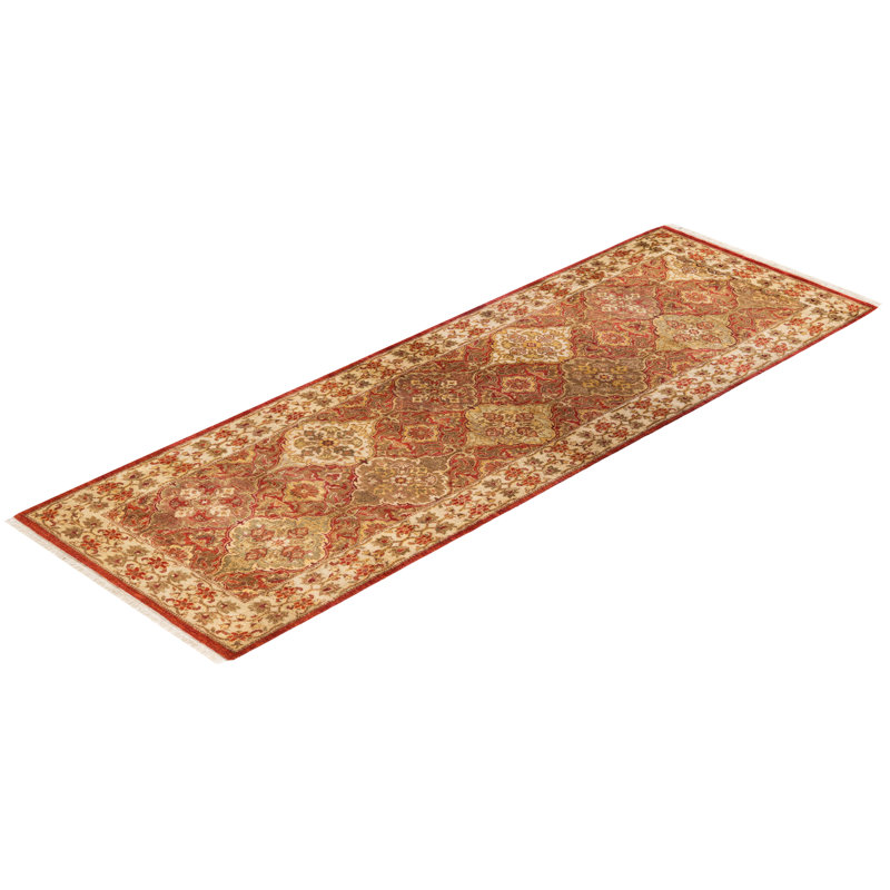 Classic One-of-a-Kind 2' 7" x 7' 10" Hand Knotted Area Rug