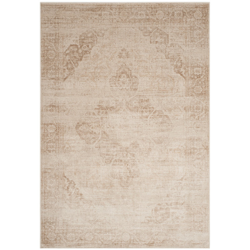Tapis oriental en pierre de coton Cowie, Rectangle 3 pi 3 po x 5 pi 7 po