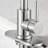 Brushed Nickel High-Arc Single-Control Faucet With Anti-Splash Aerator, Suitable For Kitchen, Bathroom, RV, Bar And Public Restroom Sinks.
