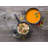 GreenChef Soft Grip Aluminium Non-Stick 3 Piece Saucepan Set with Lids