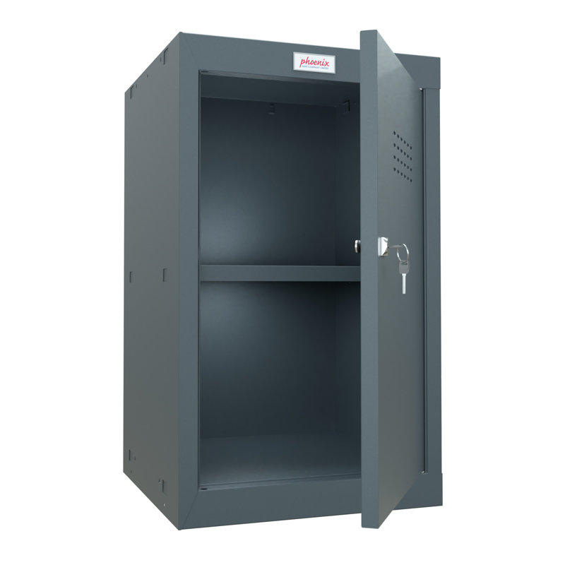 Metal 1 - Tier 40cm with Key, Anthracite Grey