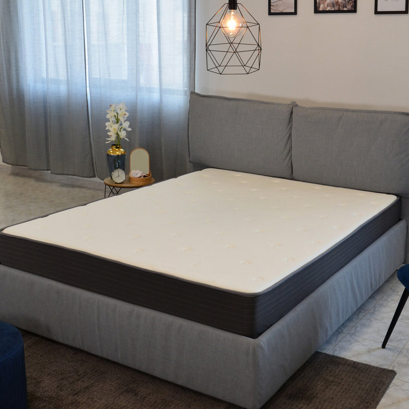 8 po Matelas à ressorts ensachés grand - mousse de gel rafraîchissante pour plus de confort
