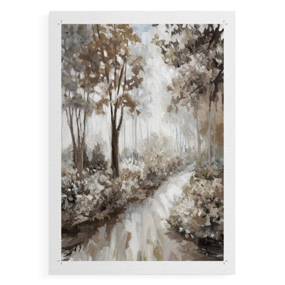 Into the Woods -Canvas Print Only - NOT FRAMED