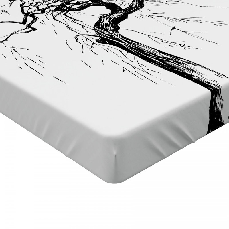 Microfiber Fitted Sheet, Twin Fitted Sheet