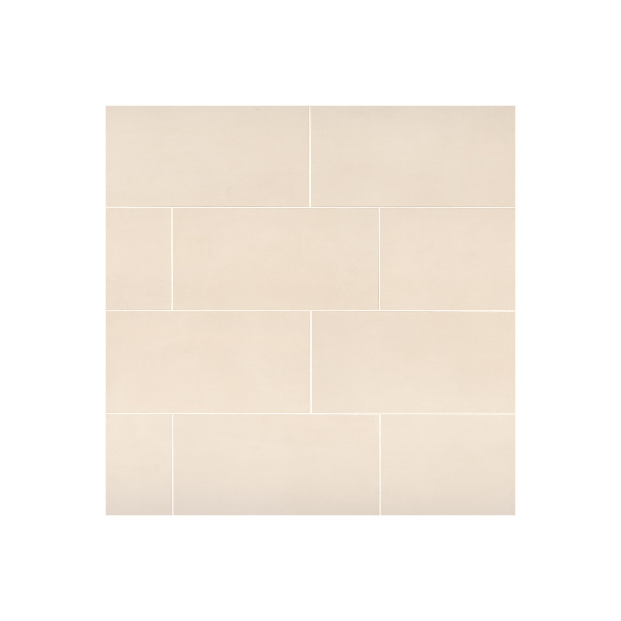 Sahara 24" x 12" Porcelain Wood Look Wall & Floor Tile, White