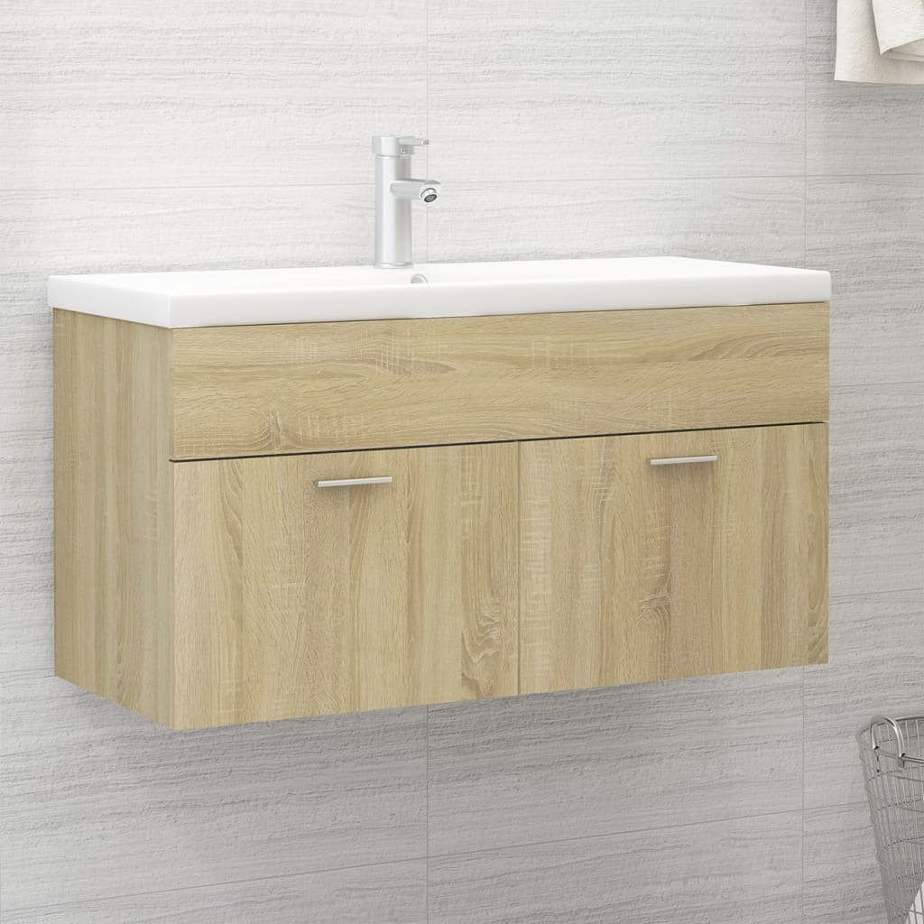 Cronius 900mm Wall Mounted Single Vanity Unit