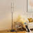 Jasai 168cm Black Novelty LED Dimmable Floor Lamp with Remote