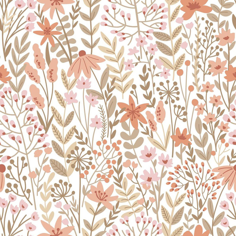 Symere Floral Double Roll, Rose