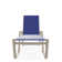 Holna Outdoor Rust-Resistant Metal Chaise Lounge