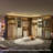  20.2'' - 96'' W Closet System with Wooden Drawers and Hanging Rods(cut To Fit)-1876302212