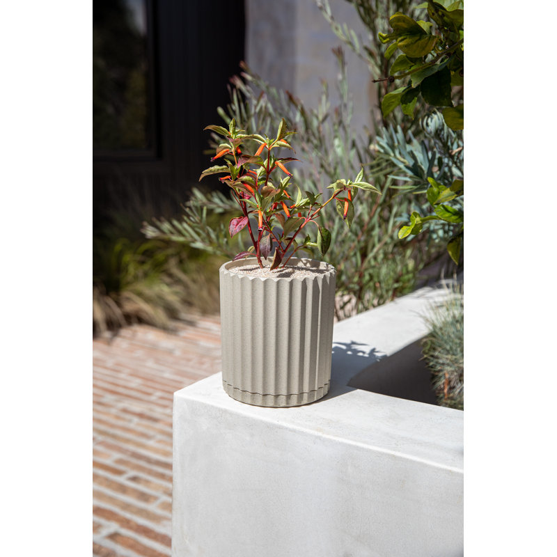 Veradek Demi Series 6" Planter, Sand, 2