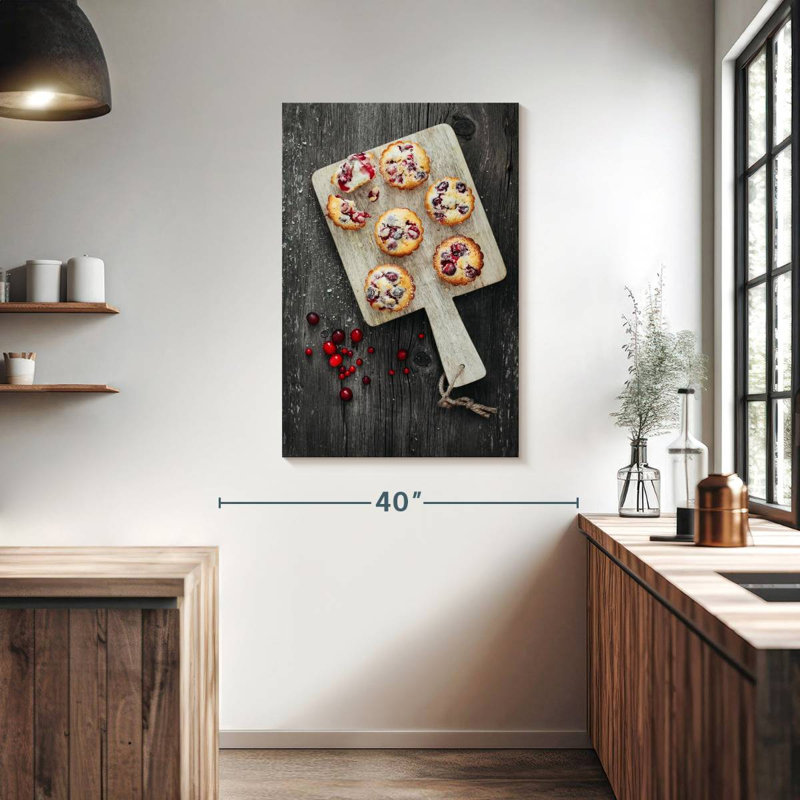 Yarlin Cranberry Muffin Dessert, 39" H x 26" W